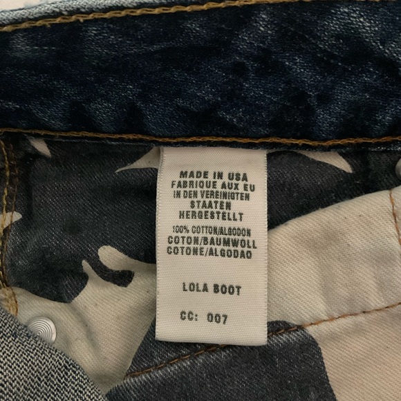 Lucky Brand Boot Cut Jeans Lola Size 4/27 - Picture 8 of 12